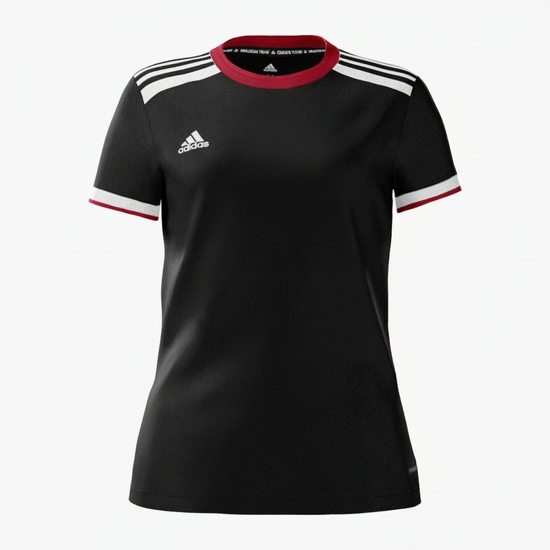 adidas MiComp Soccer Jersey Black/White/Red (Youth, Men's, Women's)