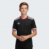 adidas MiComp Soccer Jersey Black/White/Red (Youth, Men's, Women's)