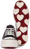 Converse All Star Lift A19059C In Black Valentines Platform