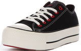 Converse All Star Lift A19059C In Black Valentines Platform