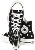 Converse All Star Polka Dot Lift A10688C In Black Pink for Women