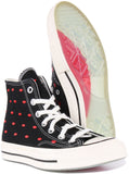 Converse Chuck 70 Lips A01600C In Black Red For Women