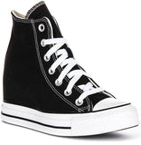 Converse All Star Wedge A11909C In Black White For Women