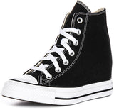 Converse All Star Wedge A11909C In Black White For Women