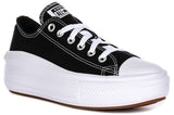 Converse All Star Move 570256C In Black White Platform