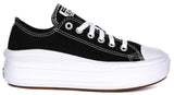 Converse All Star Move 570256C In Black White Platform
