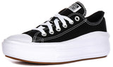 Converse All Star Move 570256C In Black White Platform