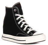 Converse Chuck 70s A12563C Wedge In Black White Platforms