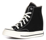 Converse Chuck 70s A12563C Wedge In Black White Platforms