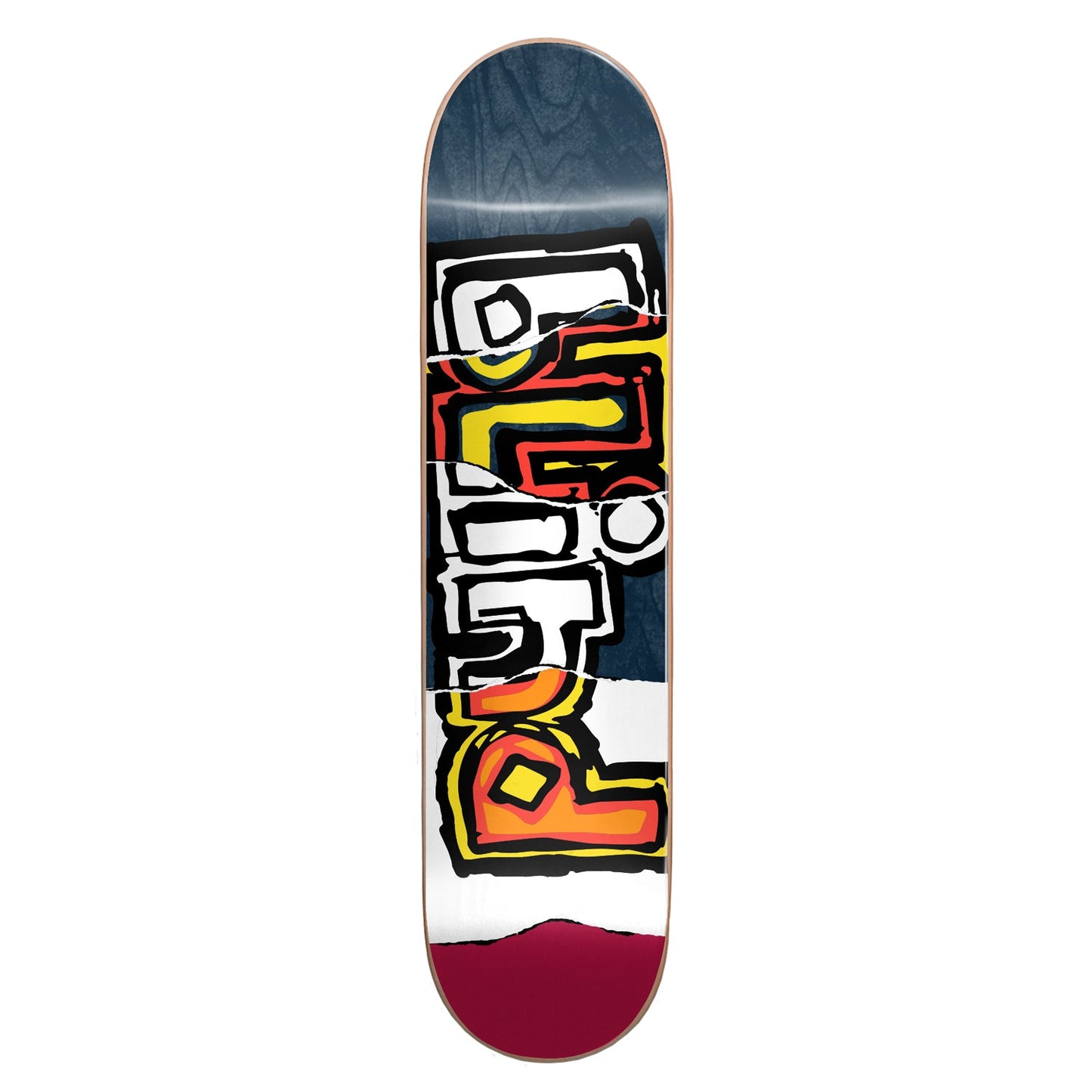 Blind Skateboard Deck OG Ripped Veneer Navy 8.5"