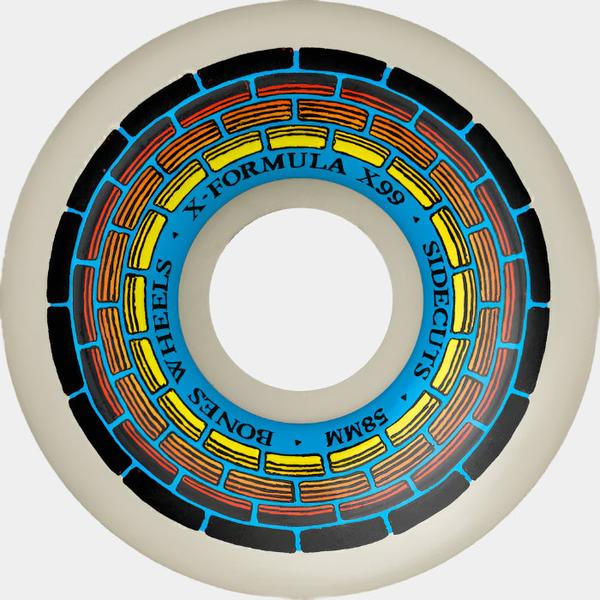 Bones Wheels Wishing Well X-Formula Sidecut V5 99a 58mm Natural