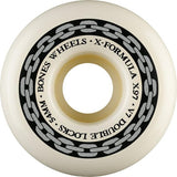 Bones Wheels X-Formula XF Double Lock V7 97a 58mm White