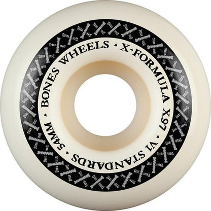 Bones Wheels X-Formula XF Standard V1 97a 54mm White
