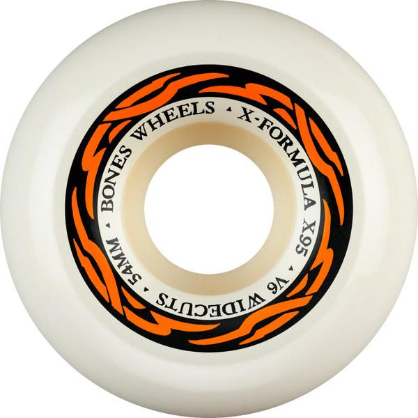 Bones Wheels X-Formula XF Widecut V6 95a 54mm White