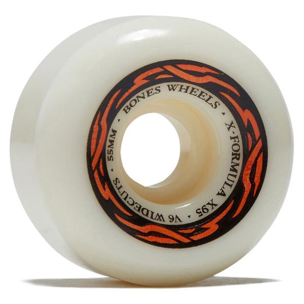 Bones Wheels X-Formula XF Widecut V6 95a 55mm White