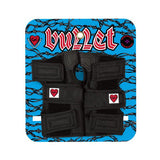 Bullet Wrist Guards Adult Black