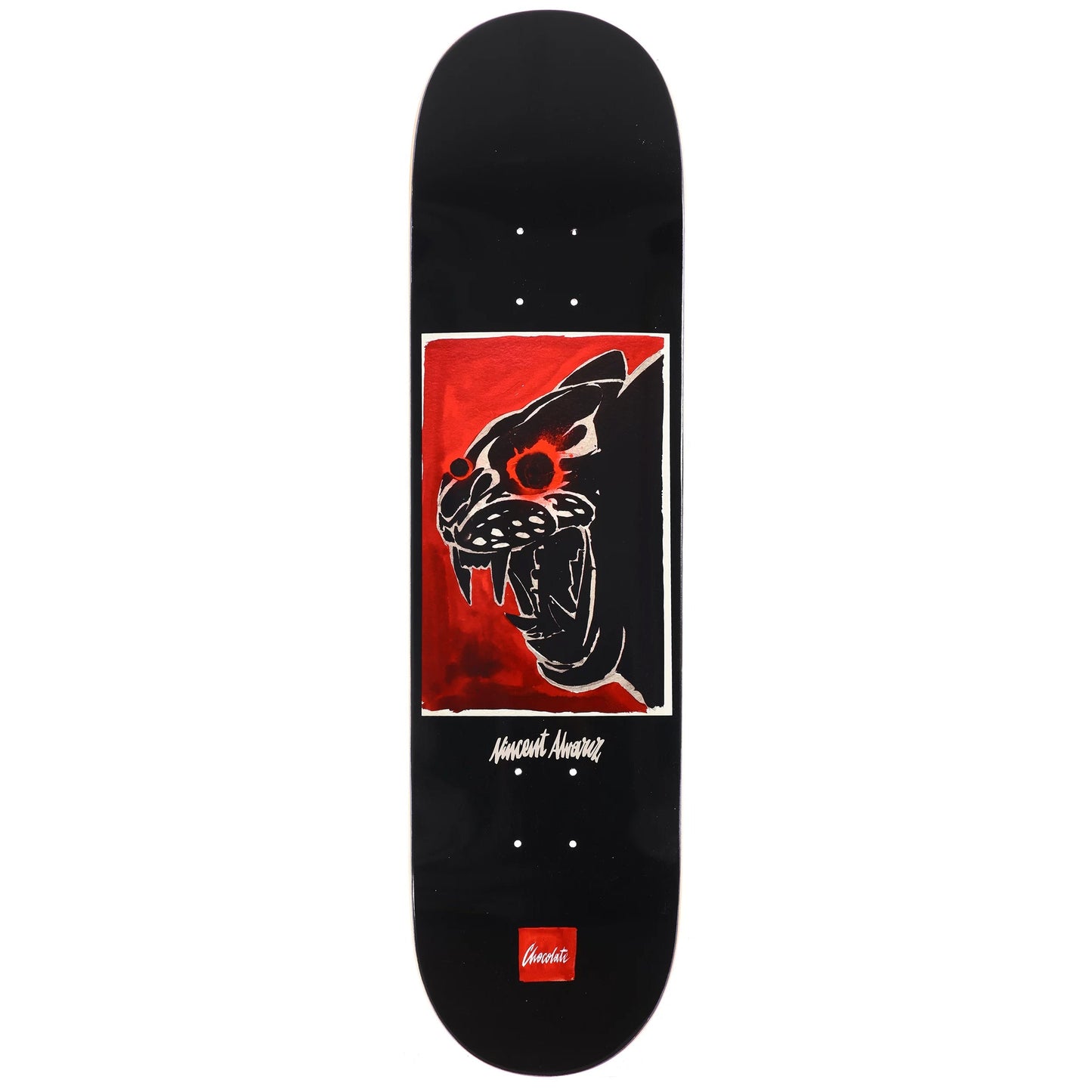 Chocolate Skateboard Deck Alvarez Swanksi Panther Twin 8.5" x 31.875"