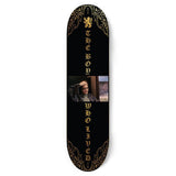 Color Bars Skateboard Deck Harry Potter Boy Who Lived Skate Gold Foil 8.38"