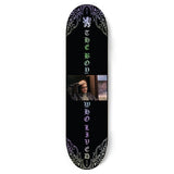 Color Bars Skateboard Deck Harry Potter Boy Who Lived Skate Holographic 8.25"