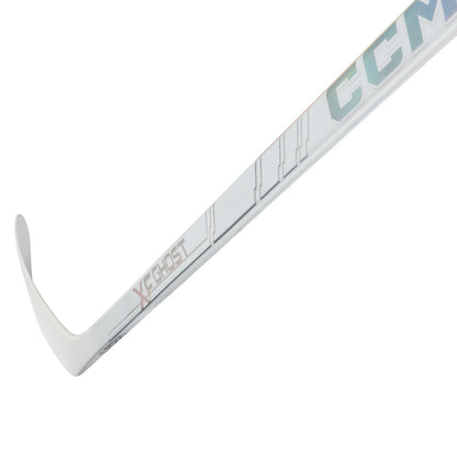 CCM Tacks XF Ghost White Hockey Stick - Intermediate (2025)