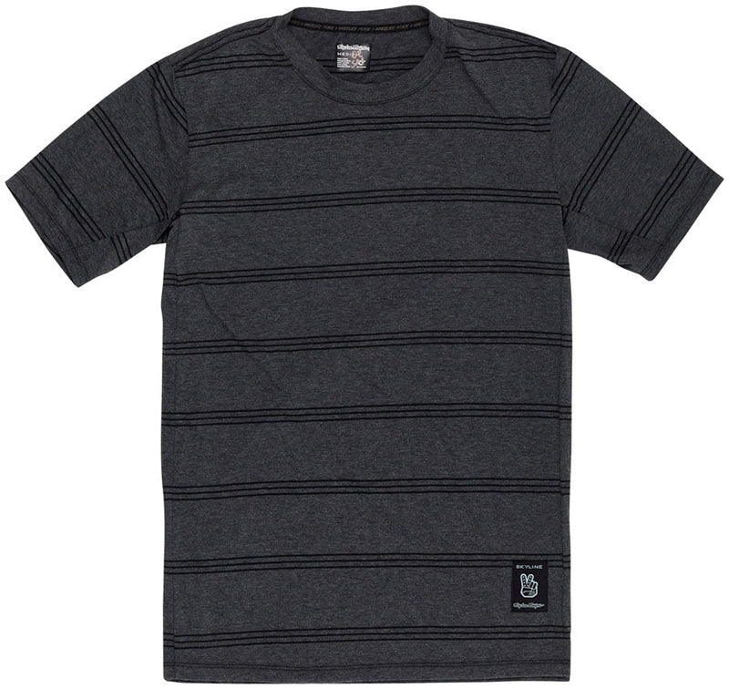 Troy Lee Designs Skyline Short Sleeve Ride Tee – Washed Out Dark Cloud Small