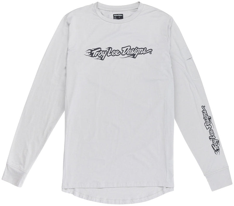 Troy Lee Designs Ruckus Long Sleeve Ride Tee – Burn Out Mist Small