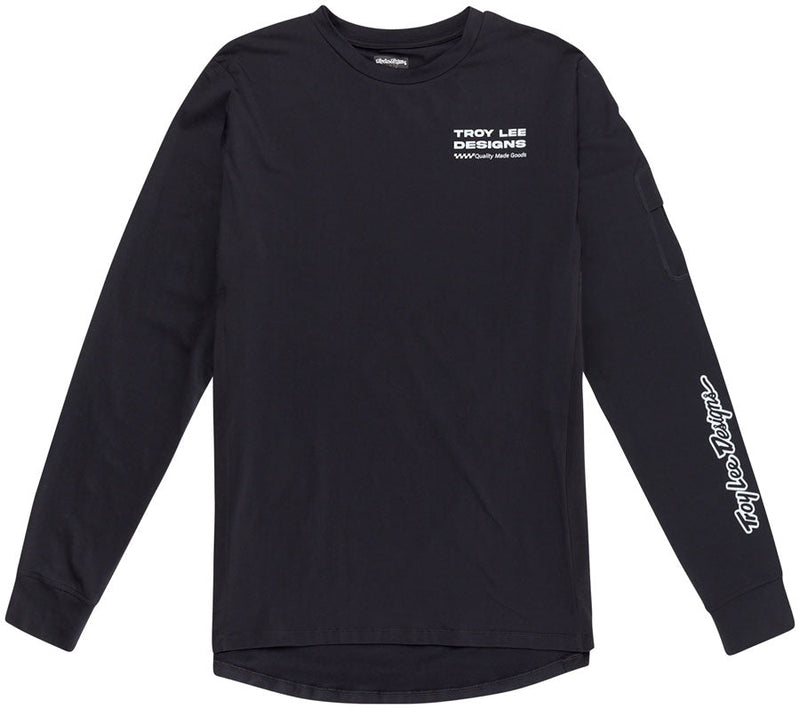 Troy Lee Designs Ruckus Long Sleeve Ride Tee – Factory Carbon Medium