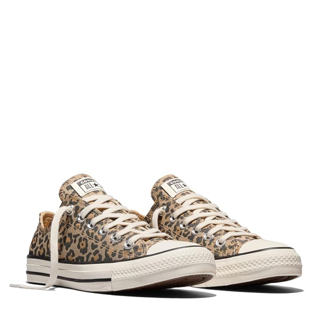 Converse Chuck Taylor All Star Low Top in Leopard Jacquard