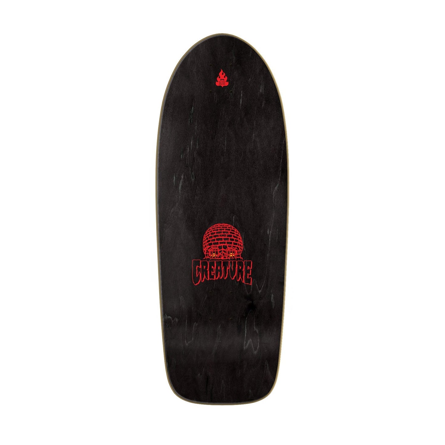 Creature Skateboard Deck Doom Skull 10.4" x 29.1"