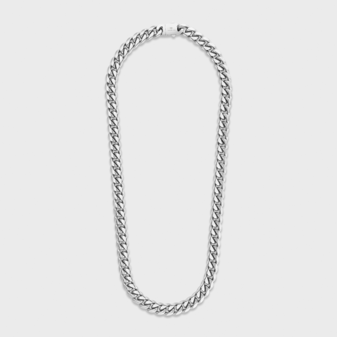 Cuban Link Chain (Silver) - 10mm