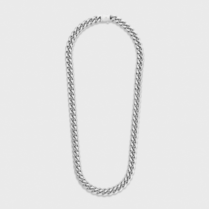 Cuban Link Chain (Silver) - 10mm