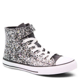 CHUCK TAYLOR SHINE FETTI KIDS HI SNEAKER