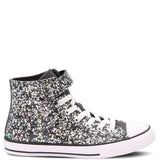 CHUCK TAYLOR SHINE FETTI KIDS HI SNEAKER