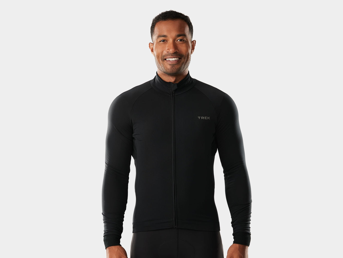 Trek Circuit Thermal Long Sleeve Medium Black Jersey