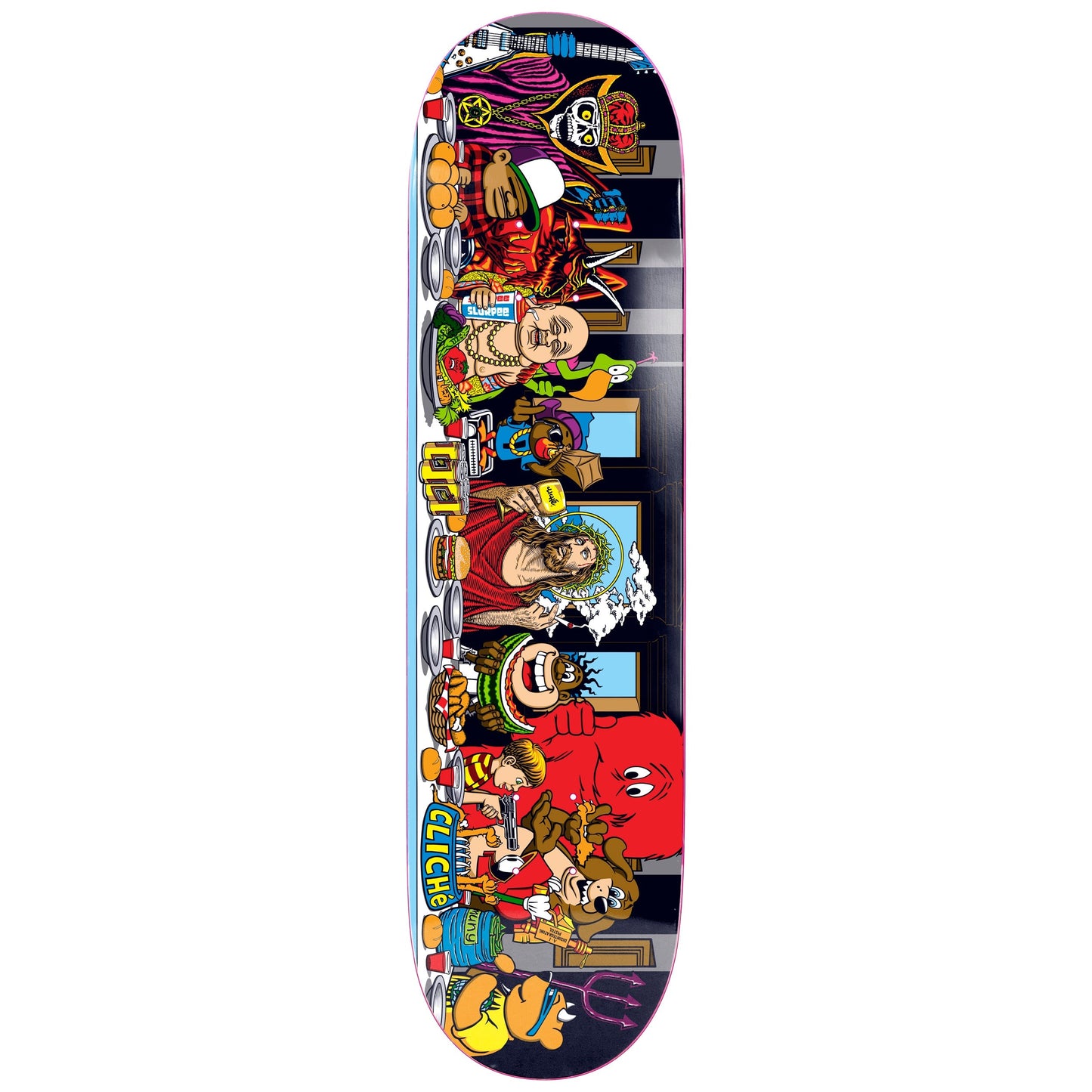 Cliche Skateboard Deck Last Supper Golden Ticket Blind Bag 8.5"