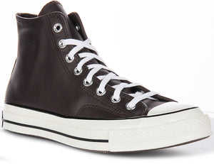 Converse Chuck 70s A10154C High Tope In Brown Leather