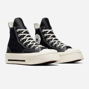 CONVERSE - CHUCK 70 DE LUXE SQUARED - Black - Black - Egret