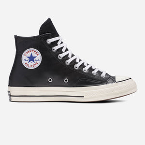CONVERSE - CHUCK 70 LEATHER - Black - White - Egret