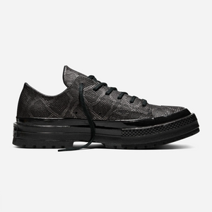 Converse Chuck 70 National OX Snakeskin - Black / Dark Matter