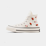 Converse - Chuck Taylor 70 Hi "Roses" -  Egret/Red/Lt Jellyfish Jitter