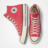 CONVERSE - CHUCK TAYLOR 70 HI - Rhubarb Pie - Egret - Black