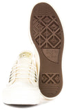 Converse All Star Lift A12765C In Cream Leather