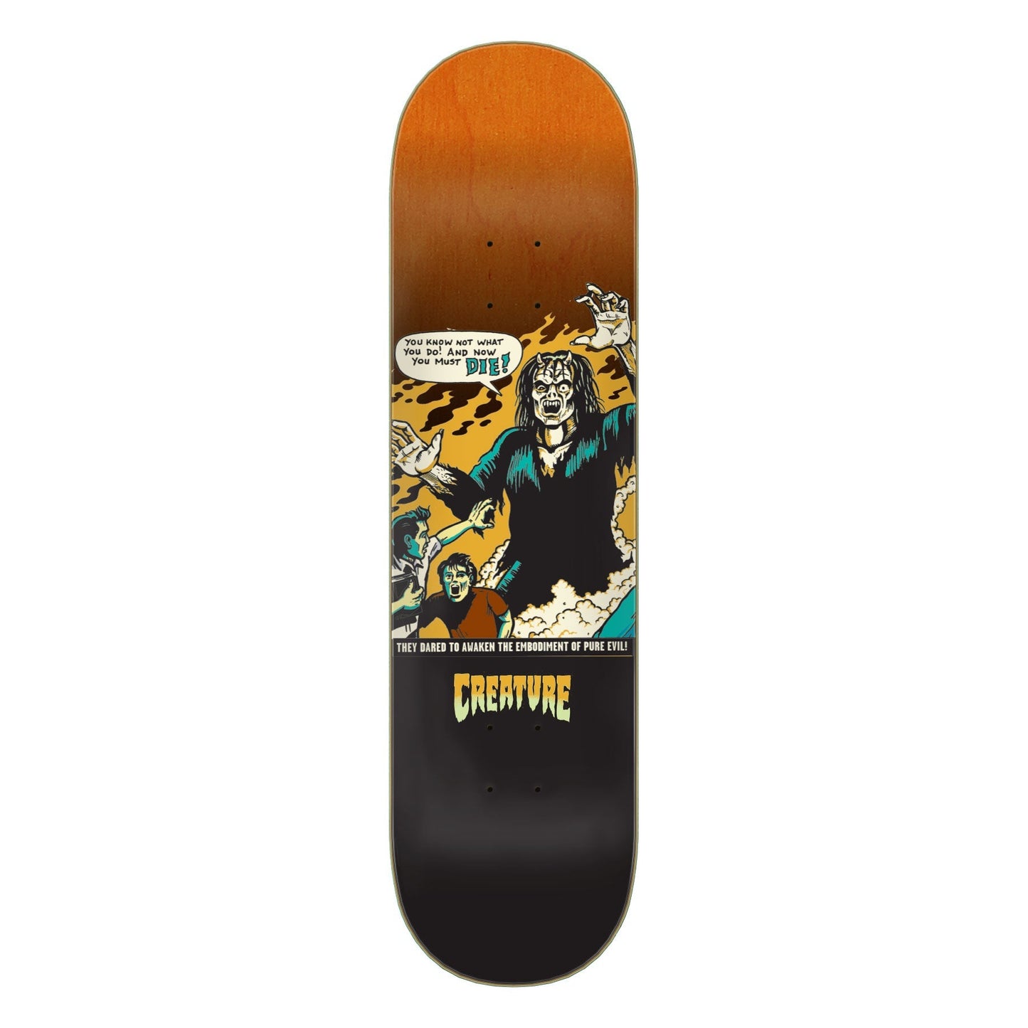 Creature Skateboard Deck Comicbook Relic Stumps 8.25" x 31.8"