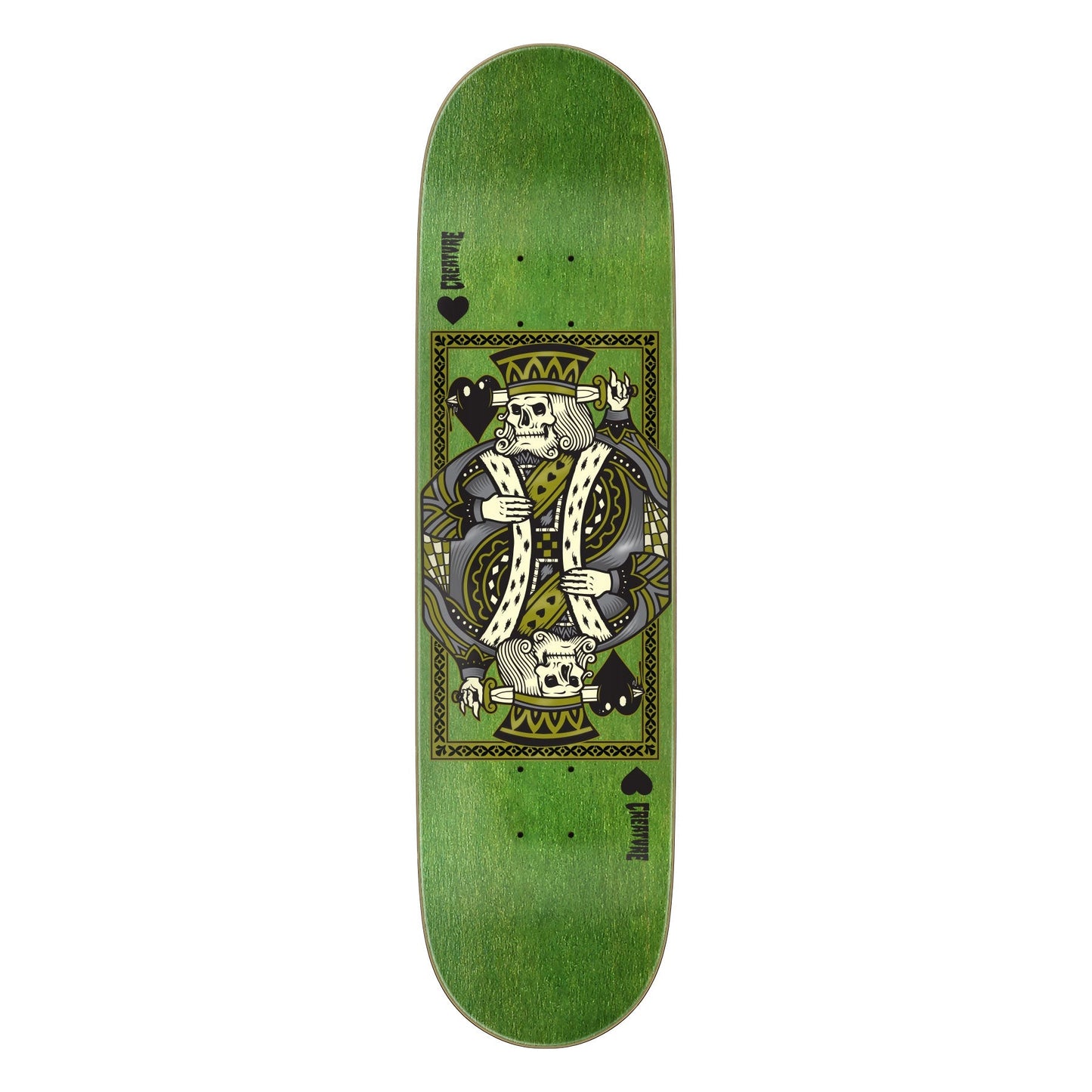 Creature Skateboard Deck Heshking Twin 8.2" x 32"