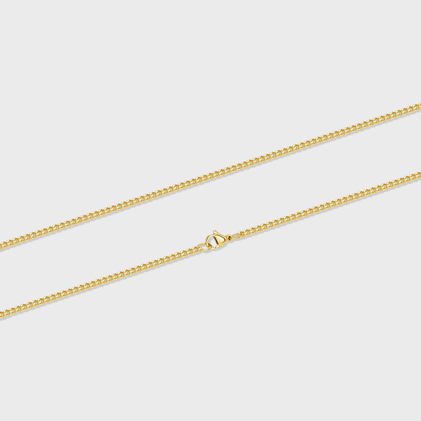 Micro Cuban Link Chain (Gold)