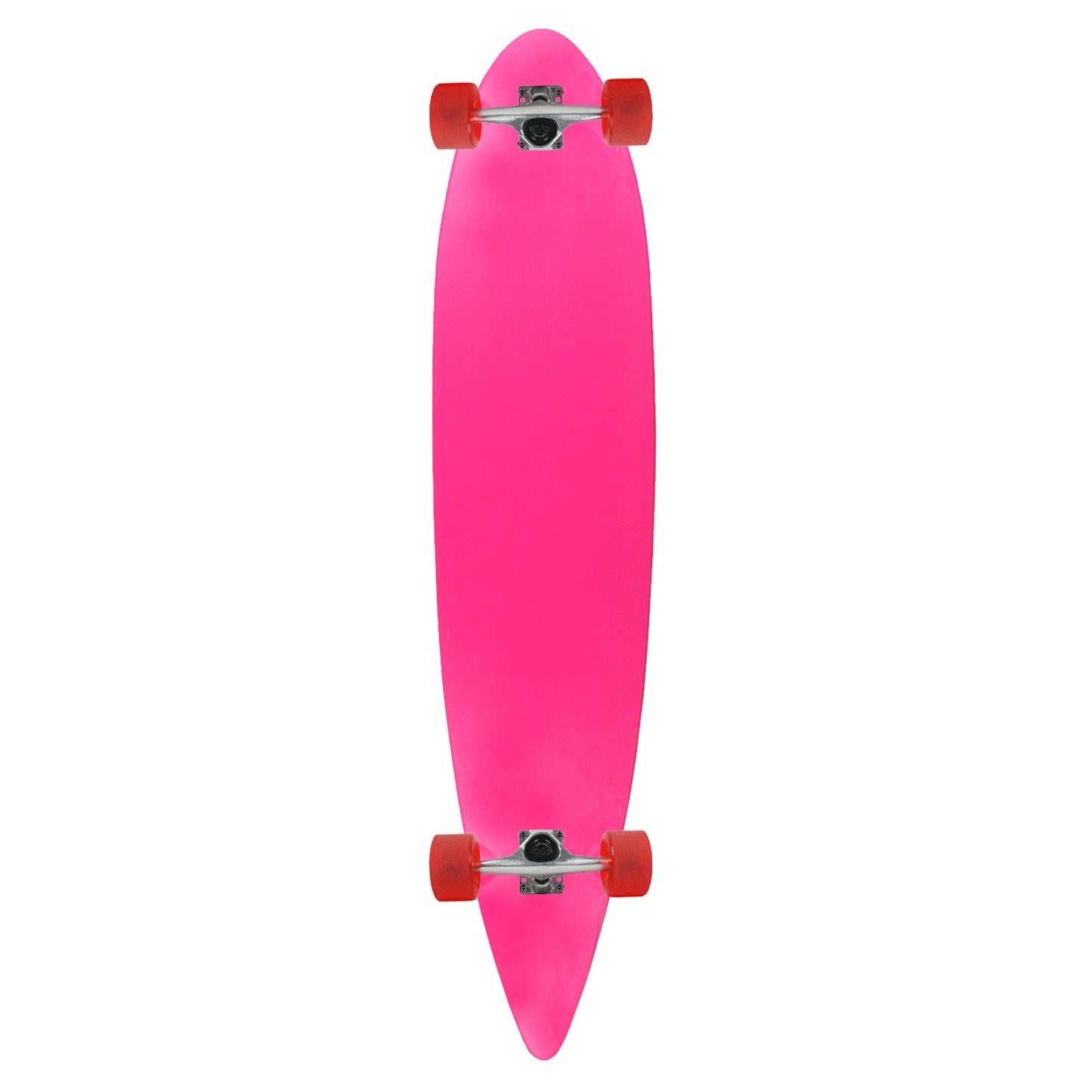 Moose Pintail 9" x 43" Longboard Neon Pink Complete