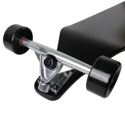 Moose Longboard Assembly 8" x 40" Canadian Maple Drop Down Dipped Black
