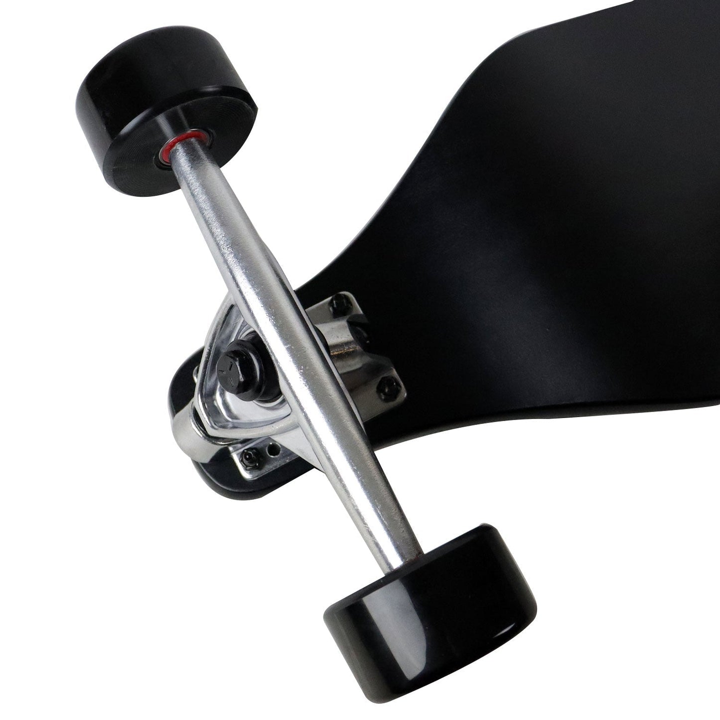 Moose Longboard Assembly 8" x 40" Canadian Maple Drop Down Dipped Black