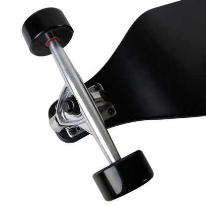 Moose Longboard Assembly 8" x 40" Canadian Maple Drop Down Dipped Black