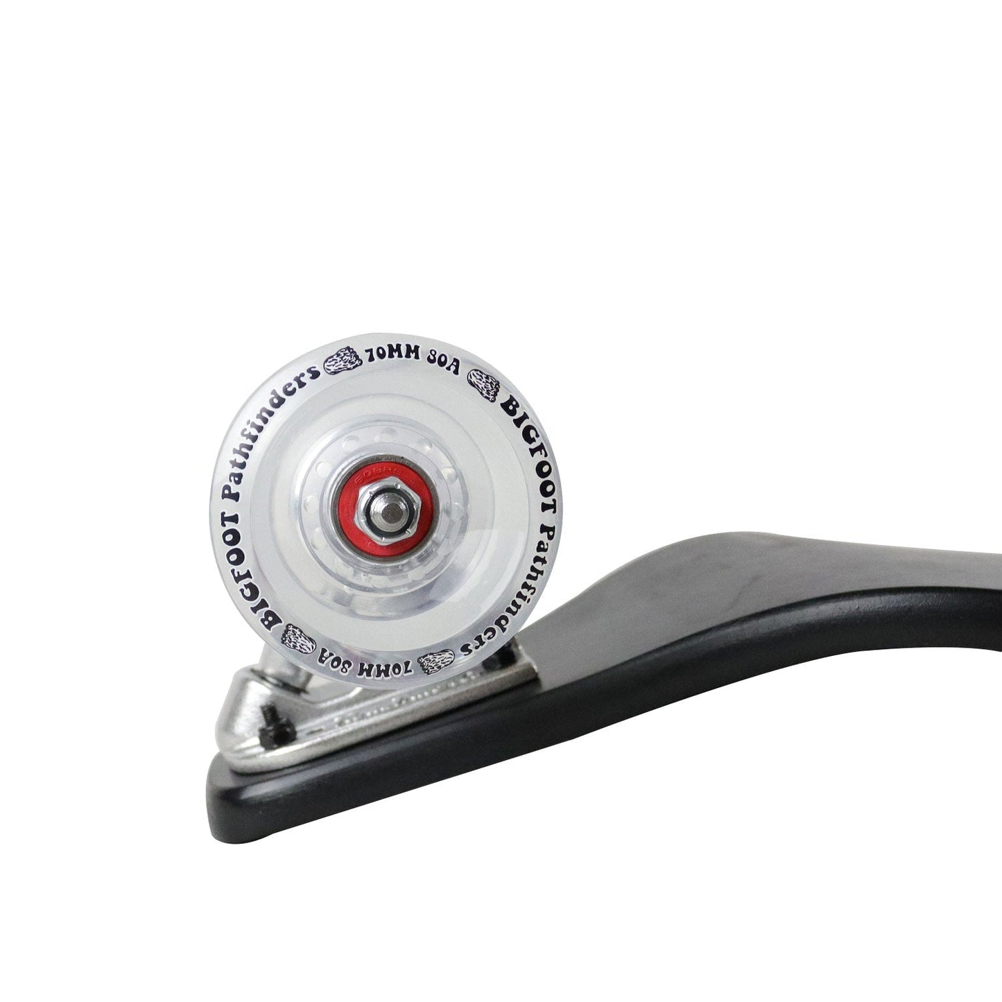 Moose Drop Down Longboard Complete (Black) with Paris Trucks, Bigfoot Wheels